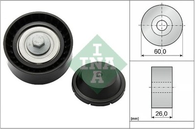 ROLLO PROPULSOR CORREA MICRO-V INA 532 0824 10 ROLLO KIERUNKOWA /  