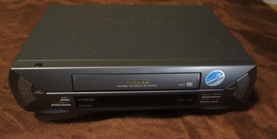 VHS 4 głowice Toshiba po serwisie z gwarancją