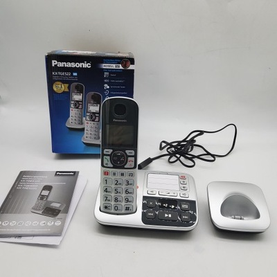 Telefon bezprzewodowy Panasonic KX-TGE522GS