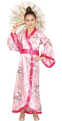 Strój Kimono Japonka Japonki Chinka Chinki Gejsza Geisha Gejszy 142-148 cm