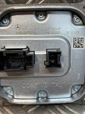 MERCEDES МОДУЛЬ ПРЕОБРАЗОВАТЕЛЬ LED (СВЕТОДИОД ) A2228700789