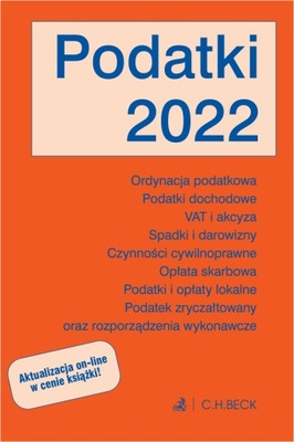 Podatki 2022 z aktualizacją online Praca zbiorowa