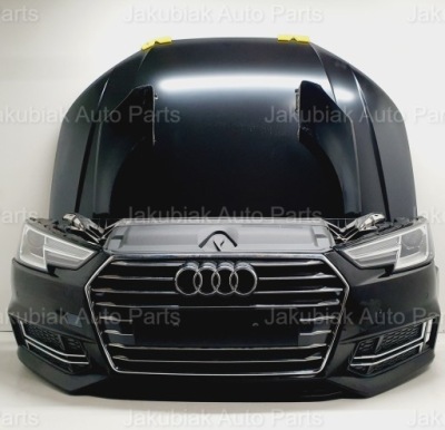 Audi a4 b9 8w s-line kompletny перед капот лампа ксенон з фото №1