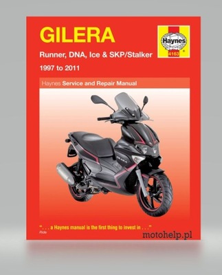 TRIKI SERWISOWE SCOOTER GILERA DNA 125 (2001 - 2003) REPAIR I KONSERWACJA  