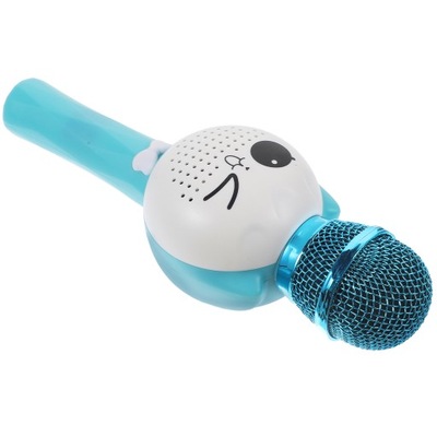 Zabawkowy mikrofon z kreskówkowym głośnikiem dla dzieci
