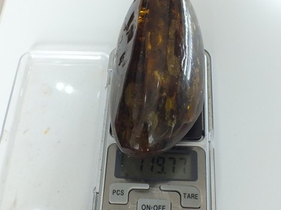 Bursztyn Bryłka polerowana 119 gram (20322)