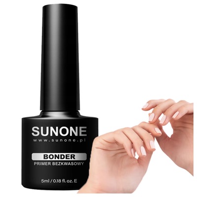 Sunone Primer Bonder do paznokci hybrydy żele 5 ml