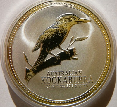 1$ AUSTRALIA 2003 KOOKABURRA - SREBRO 999 - UNCJA