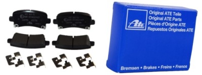 Гальмівні колодки гальмівні ate ceramika задні до opla insignia 17.2mm фото №1