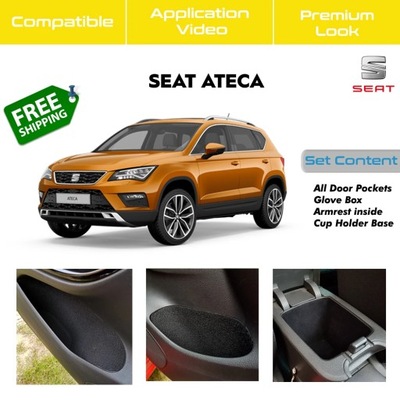 SEAT ATECA TRIM PLATED COMFORT SET FABRIC samoprzylepny-LASER CUT ~9913 