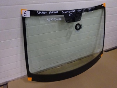 Стекло лобовое перед smart fortwo coupe cabrio 451 фото №1