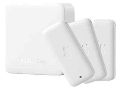 SwitchBot Inteligentna centralka + 3x Czujnik temperatury i wilgotności