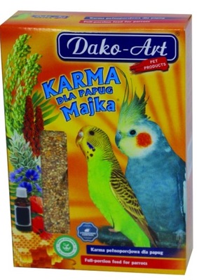 Mieszanka Dako-Art 0,5 kg Pokarm dla Papug Majka