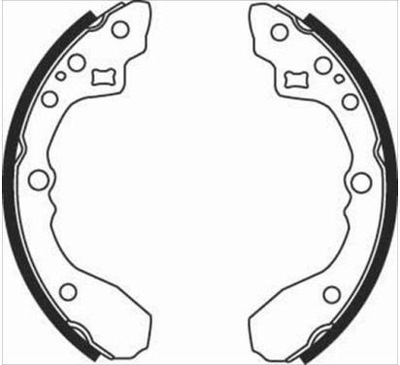 Starline тормозные колодки тормозные kia mentor/ shuma фото №1