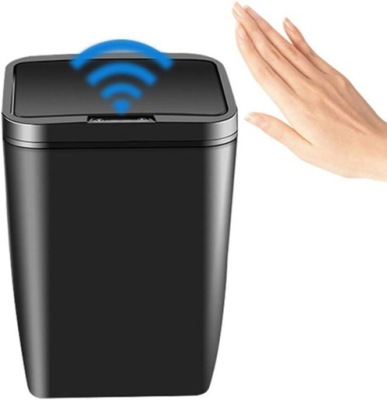 INTELIGENTNY KOSZ NA ŚMIECI 12L BEZDOTYKOWY CZUJNIK RUCHU AUTOMATYCZNY