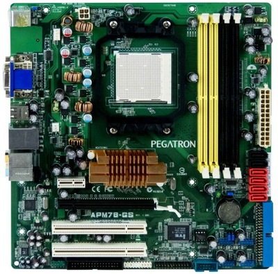 PEGATRON APM78-GS AM2 DDR2 PCI PCI-E