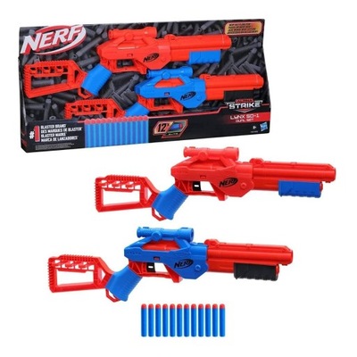 NERF ZESTAW DLA DWÓCH 2X PISTOLET SHOTGUN STRZAŁKI