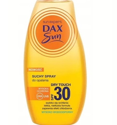 Do opalania suchy spray SPF 30 200ml Dax Sun Dry