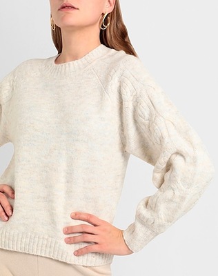 Sweter z domieszką wełny Vero Moda L