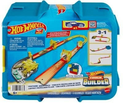 Hot Wheels Track Builder Zestaw torów Błyskawica