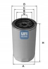 UFI FILTERS 23.102.02 FILTRO ACEITES  