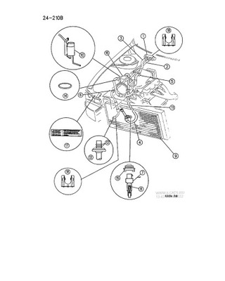 LAIDAS KONDICIONAVIMO CHRYSLER CONCORDE, NEW YORKER 