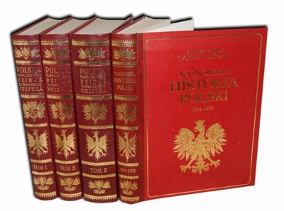 POLSKA JEJ DZIEJE I KULTURA t. I-IV reprint