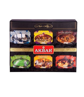 Akbar Classic Tea Collection 60 kopert