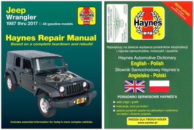 Jeep Wrangler (1987-2017) instrukcja napraw Haynes +GRATIS 24h