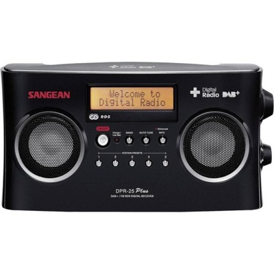 Radio DAB FM Sangean DPR-25 , czarne