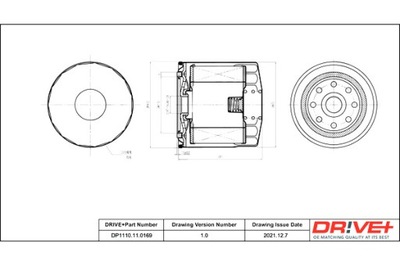 DRIVE+ FILTRAS ALYVOS DODGE BENZINAS 4.7 03-09 DUR ANGO 