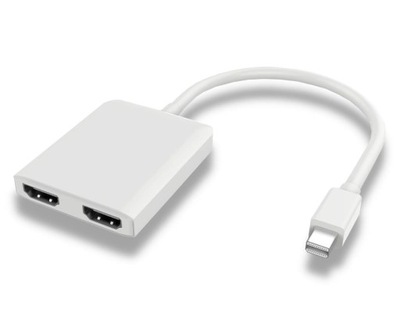 Adapter mini DisplayPort - 2 porty HDMI