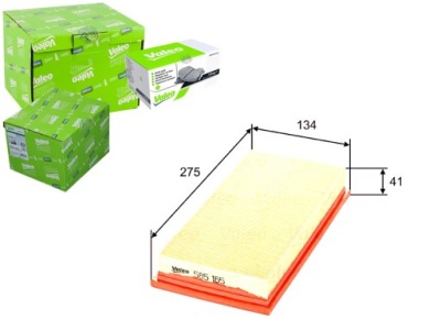 Фільтр повітря [valeo] фото №1