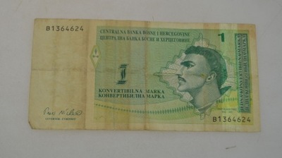 Bośnia i Hercegowina - Banknot - 1 Marka