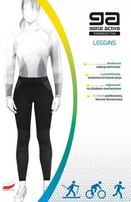 GATTA leginsy termoaktywne LEGGINS WOMEN DABLAM r. L