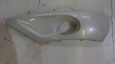 Бампер решётка vw touareg 7p6 левая перед фото №1