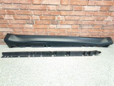 Bmw x6 e71 молдинг накладка поріг права поріг правий + напрямна 7176234 фото №1