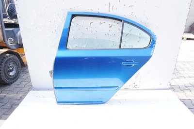 Дверь левый задняя skoda octavia ii 2 9463 фото №1