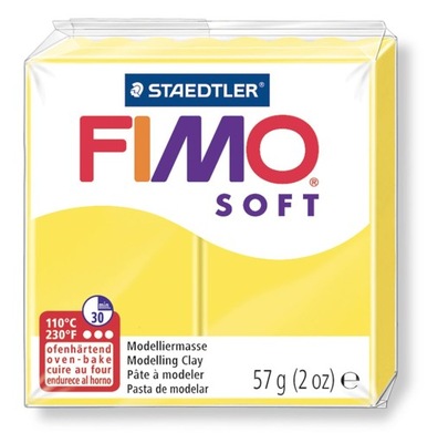 Staedtler FIMO Soft 57g (8020-10) cytryna - 1 szt