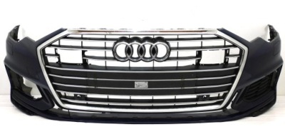 Audi a6 c8 4k бампер перед передній s line фото №1