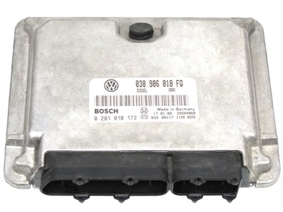 КОМПЬЮТЕР ECU PASSAT 1.9 TDI 038906018FQ 0281010172