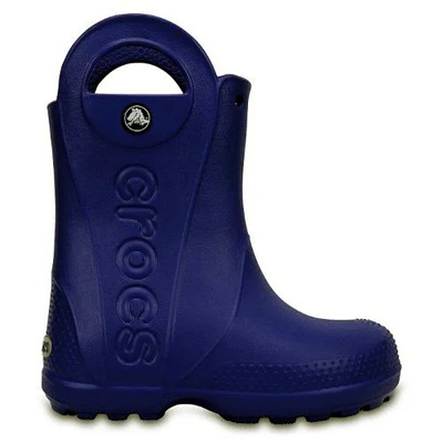 Kalosze dziecięce granatowe Crocs Kids Handle It Rain Boot 12803navy 27-28