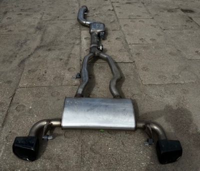 Bmw x3 g02 x4 g02 19r. гаситель выхлоп m-pakiet 3.0 d m40d 8593467 фото №1