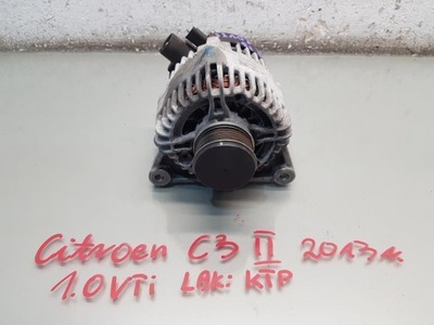 Генератор citroen c3 ii 1.0 vti фото №1