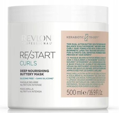 REVLON RESTART CURLS NOURISHING Maska Do Kręconych Włosów 500ml