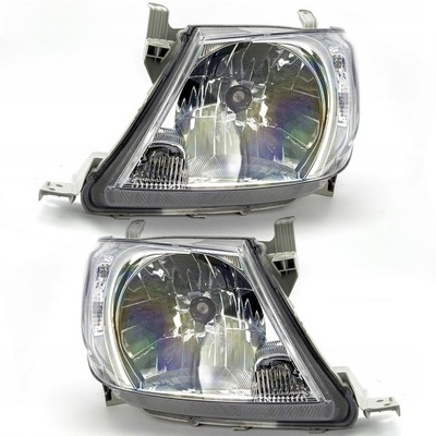 Фары лампы передние toyota hilux vii pick-up левая+ правая набор - фото №1