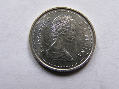 KANADA CANADA 10 CENTS 1987 ROK BCM !!!!!!!!! 1136