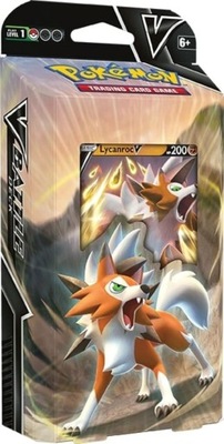 Karty Pokemon TCG V Battle Deck Display Lycanroc V