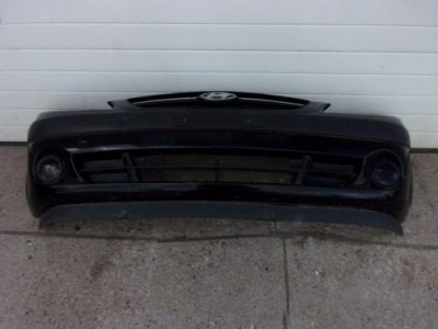 Бампер перед передній чорний eb hyundai getz фото №1