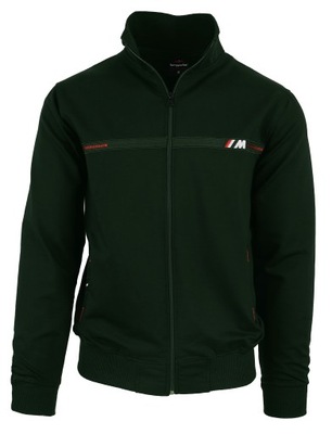 BLUZA MĘSKA ROZPINANA CIENKA STÓJKA KHAKI JAKOŚĆ M